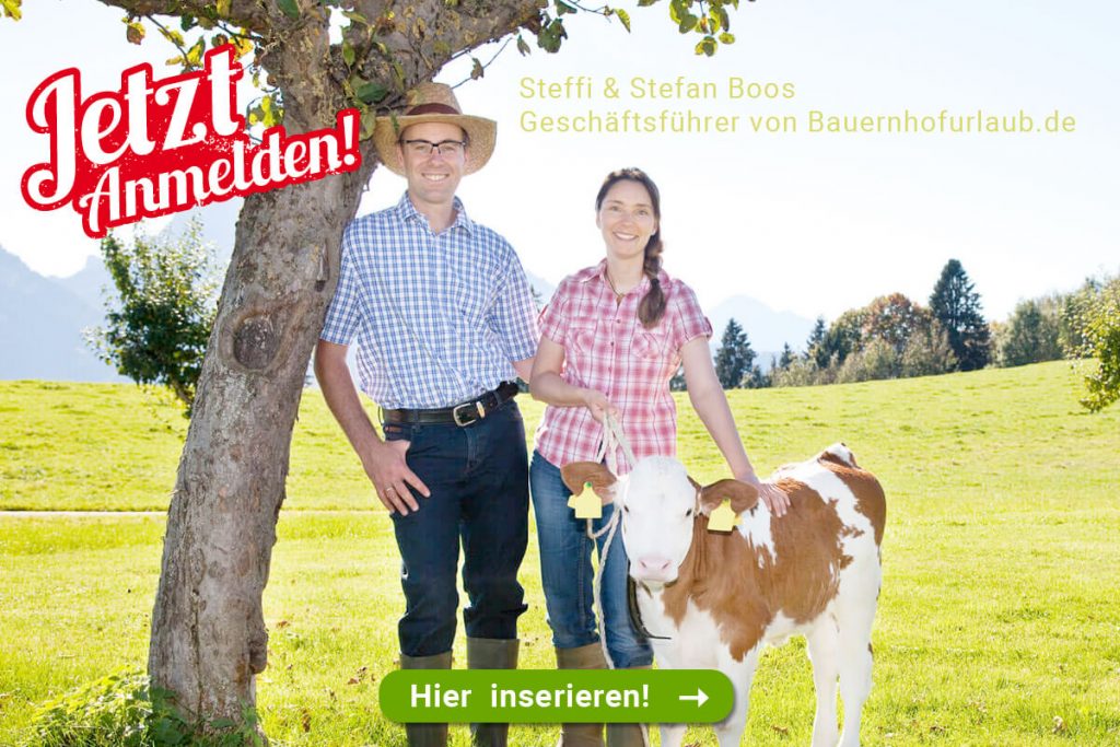 Stefanie & Stefan Boos Geschäftsführer von Bauernhofurlaub.de